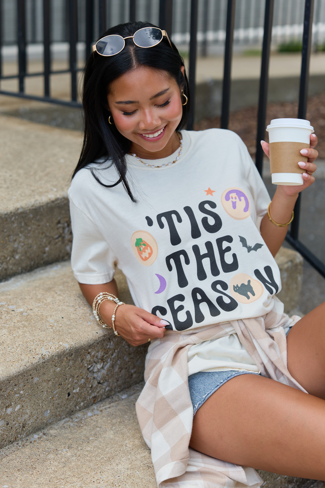 Tricks and Treats Ivory Graphic Tee