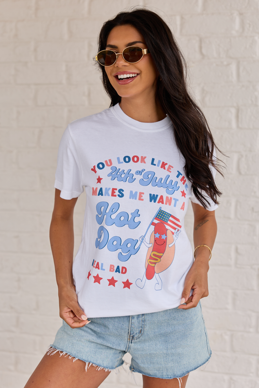 I Look Like the 4th Of July White Comfort Colors Graphic Tee