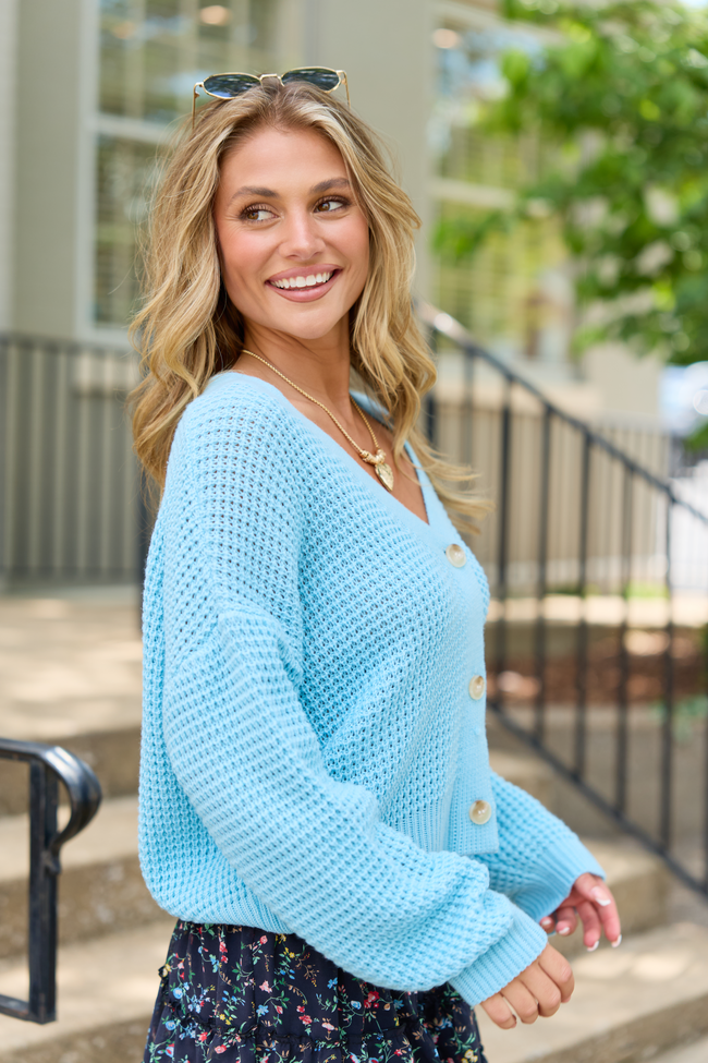 Daphne Blue Cardigan