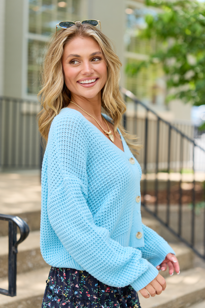 Daphne Blue Cardigan