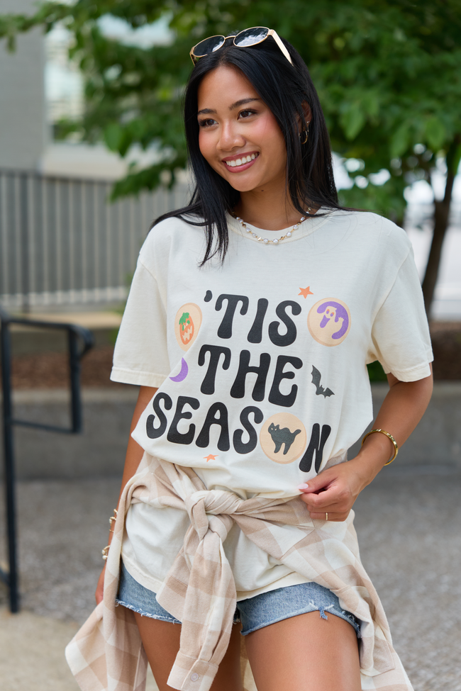 Tricks and Treats Ivory Graphic Tee