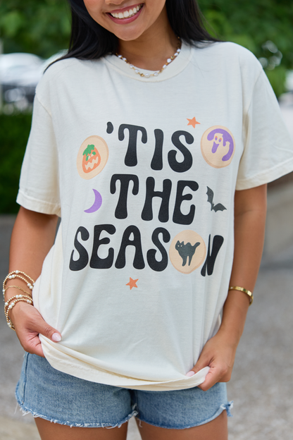 Tricks and Treats Ivory Graphic Tee