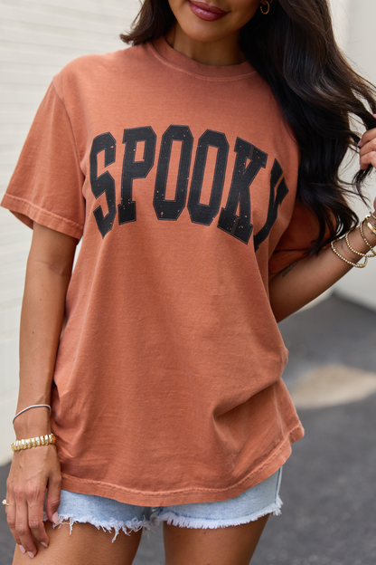 Spooky Block Yam Comfort Colors Graphic Tee