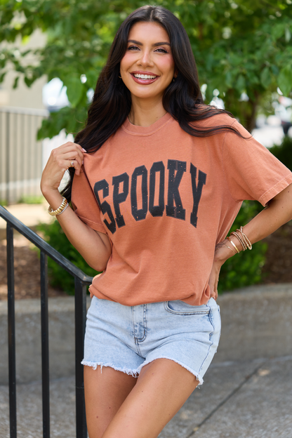Spooky Block Yam Comfort Colors Graphic Tee